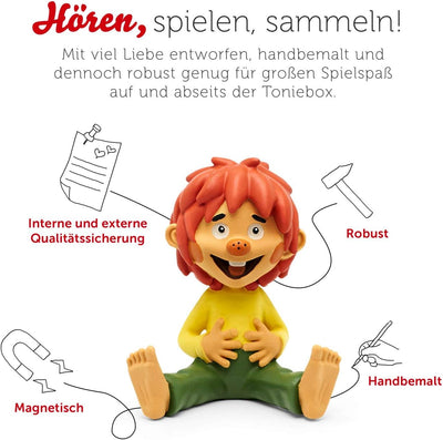 tonies Hörfigur für Toniebox, 2 Pumuckl Hörspiele: Spuk in der Werkstatt & Das verkaufte Bett, Hörsp