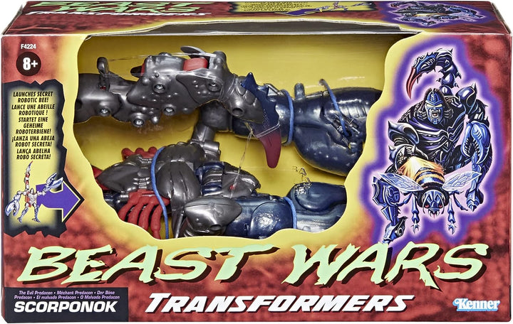 HASBRO Unisex Kinder Figur Scorponok Beast Wars Transformers Actionpuppen, Mehrfarbig (133110), Mult