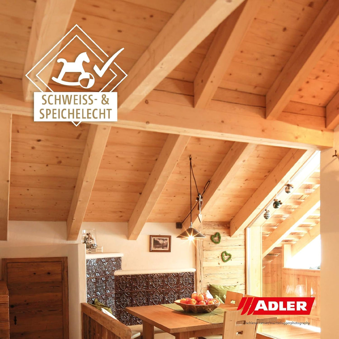 Innenlasur W10 750ml Weiss wohngesunde Holzlasur für innen Wohnraumlasur Wasserbasis