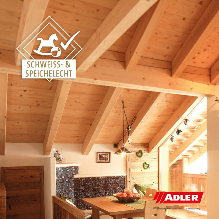 Innenlasur W10 750ml Weiss wohngesunde Holzlasur für innen Wohnraumlasur Wasserbasis