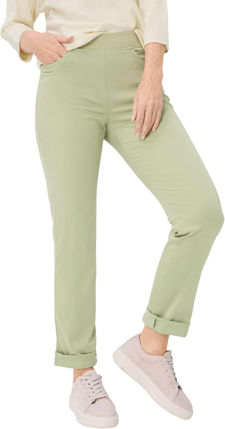 Damen Hose Pamina Fun Super Dynamic Cotton Pigment 27W / 30L 36 Green Tea, 27W / 30L 36 Green Tea
