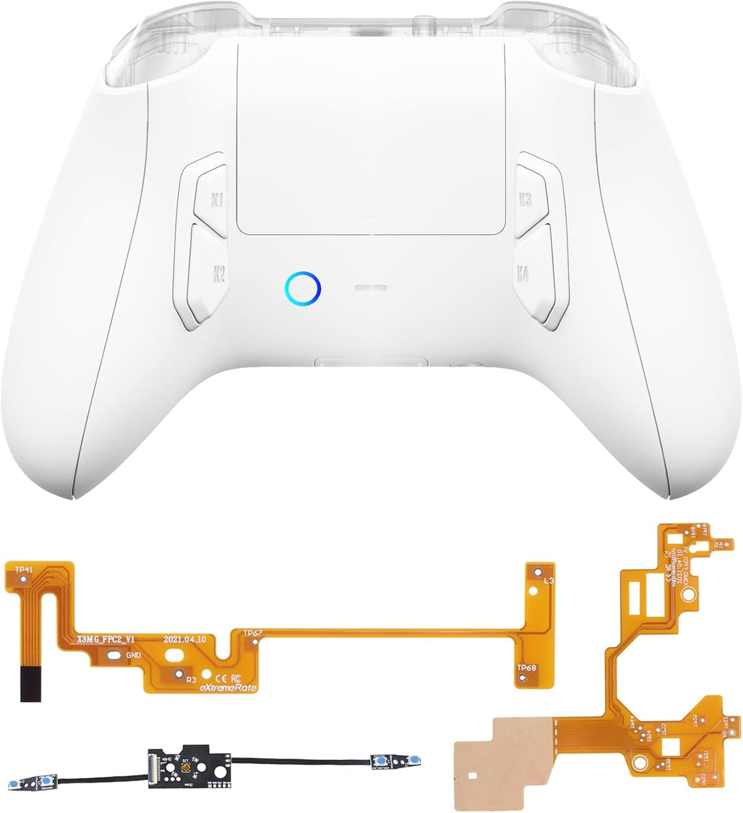 eXtremeRate Victor X Remap Kit für Xbox Series X/S Controller,6 Remap Profiles&Ergonomisches Rücken