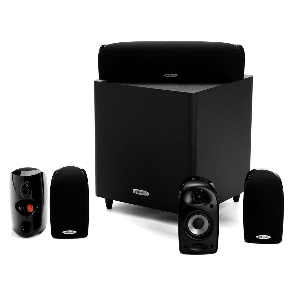 Polk Audio TL1600 5.1 Lautsprecher-System mit Subwoofer, schwarz