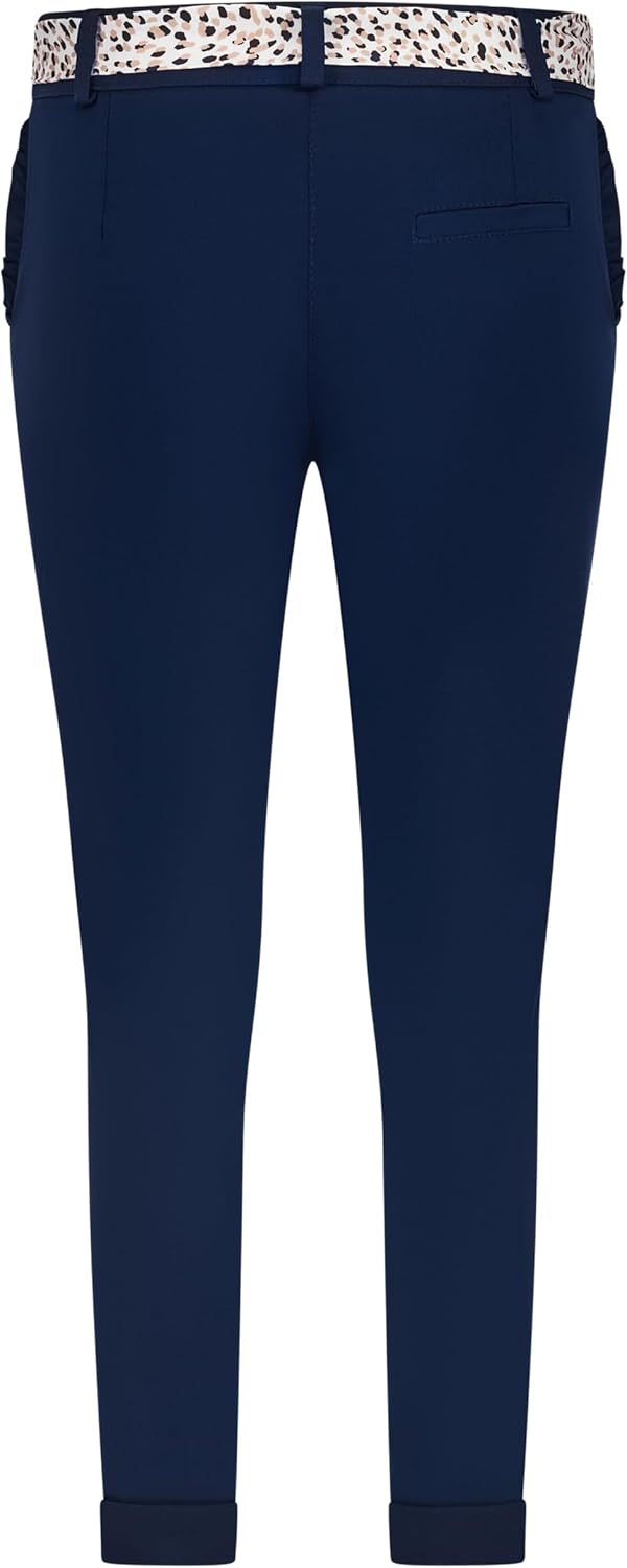 Mississhop Female Damen Stretch Klassische Chino Hose S Blau, M