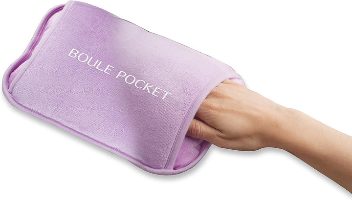 MACOM Enjoy & Relax 920 Boule Pocket Ultraweich, wiederaufladbar, ohne Kabel mit Tasche, Lila
