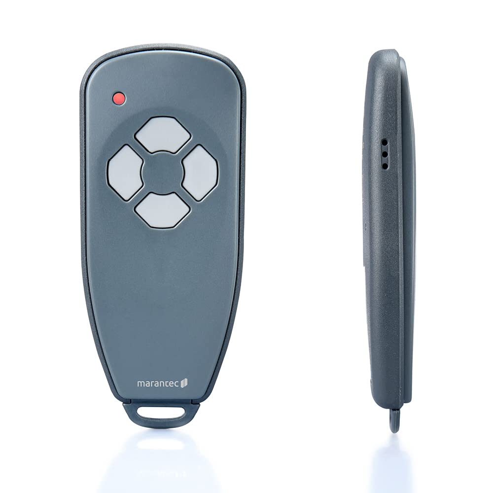 Marantec Digital 384 Handsender 868 MHz, 4-Kanal Funk-Fernbedienung/Garagenöffner für Marantec Garag