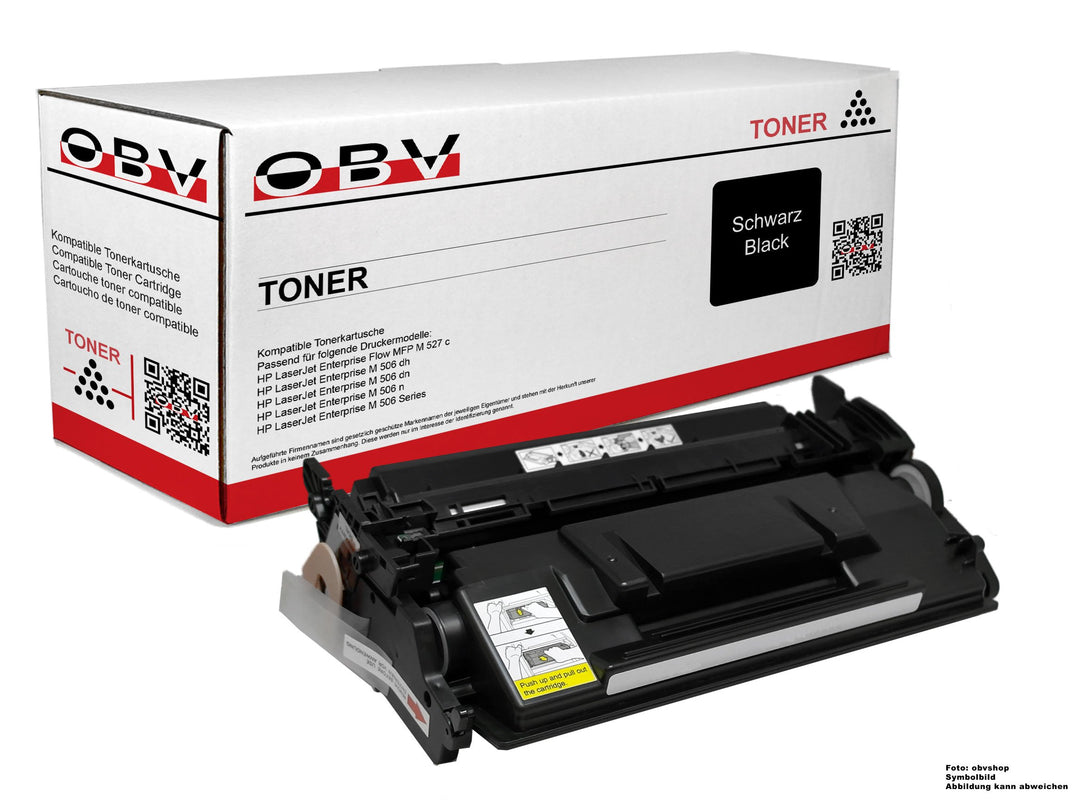 OBV kompatibler Toner als Ersatz für HP CF287A / 87A für HP M506dn M506x M506 M506n HP Laserjet Pro