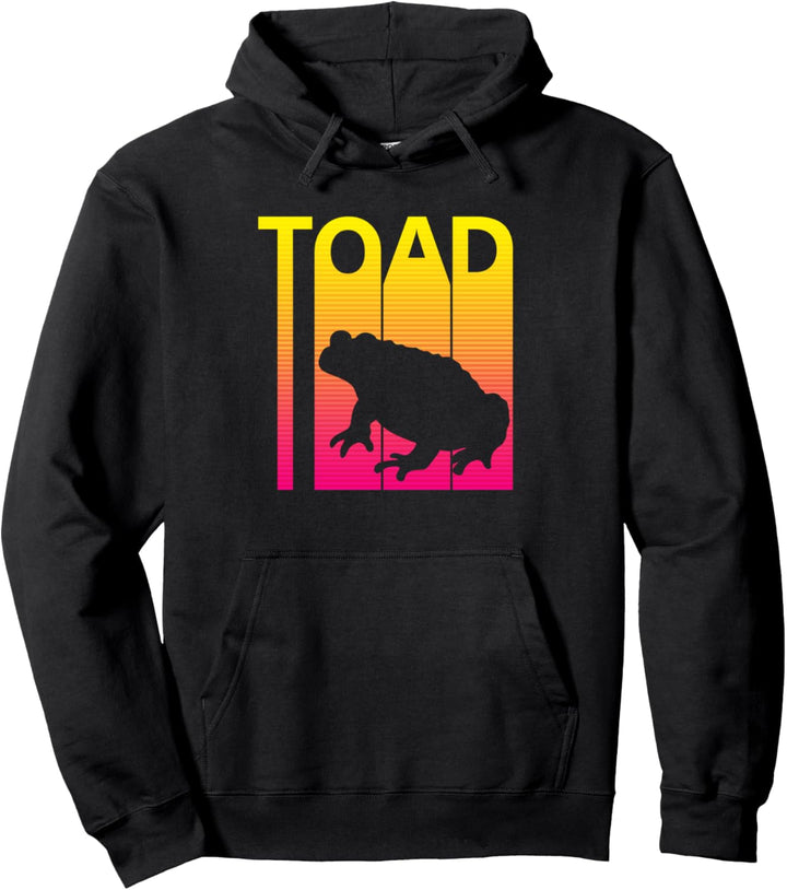 Krötentier Retro Kostüm Pullover Hoodie