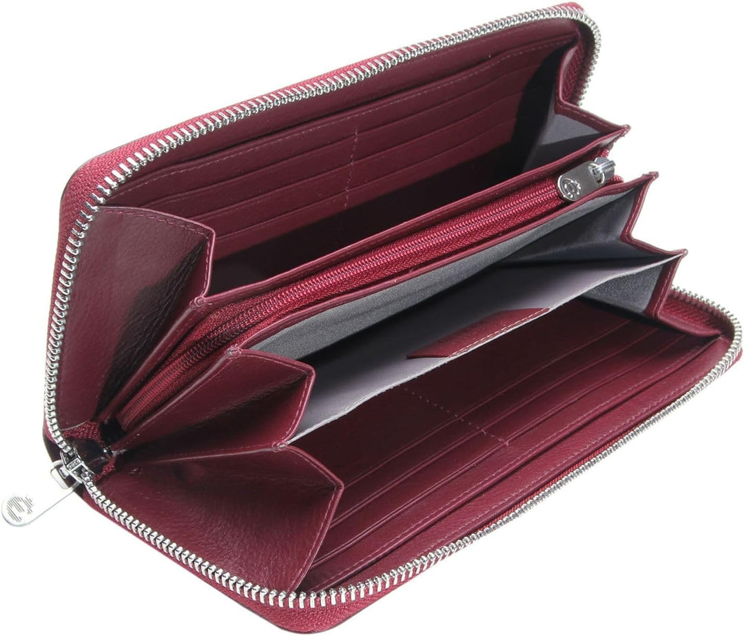 Esquire Viktoria Geldbörse RFID Leder 19 cm