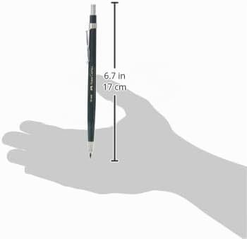 Faber-Castell 134600 - Fallminenstift TK 4600, Minenstärke 2 mm, HB, inklusive Minenspitzer im Absch