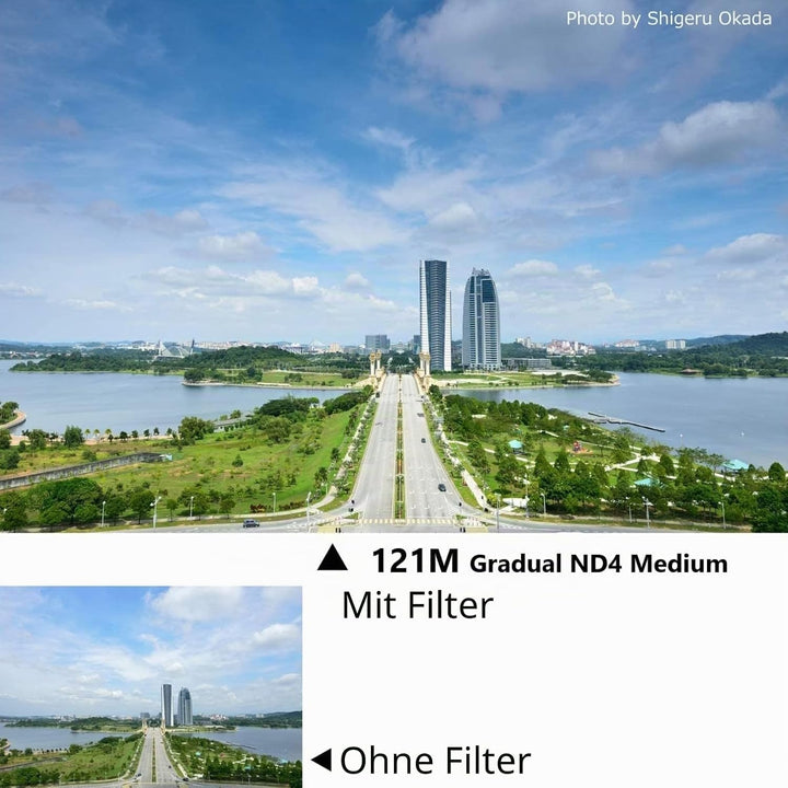 Cokin WWZZU300-02 Gradual ND Kit Creative Filter System Z-Serie grau Gradual ND Kit Single, Gradual