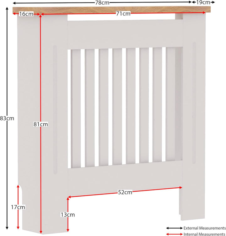 Vida Designs Kommoden & Sideboards, Mitteldichte Holzfaserplatte, Weiss, Klein Klein Weiss, Klein We