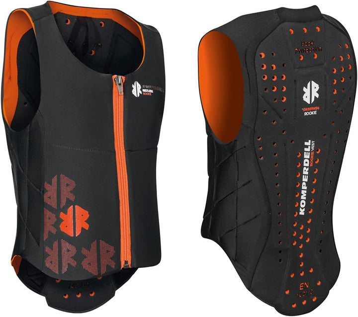 Komperdell Ballistic Vest Junior Yellow Schutz 152 schwarz, orange, 152 schwarz, orange