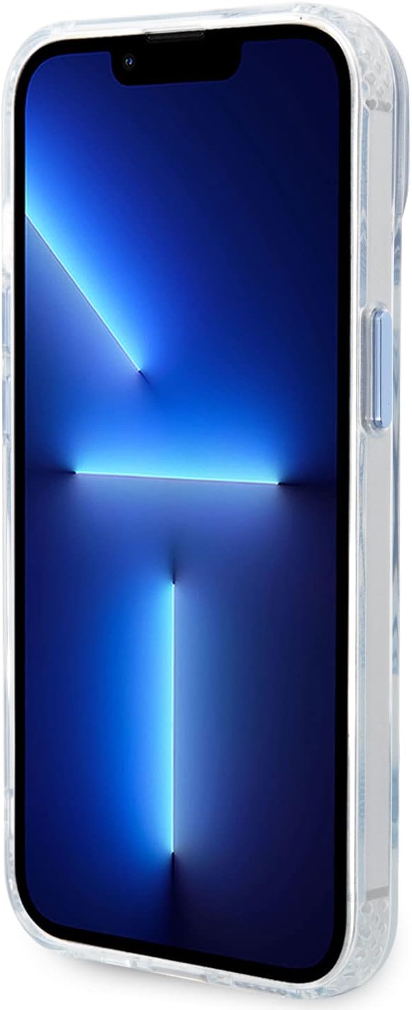 GUESS GUHMP14MHTRMB Hülle für iPhone 14 Plus 6,7" blau Hard case Metal Outline