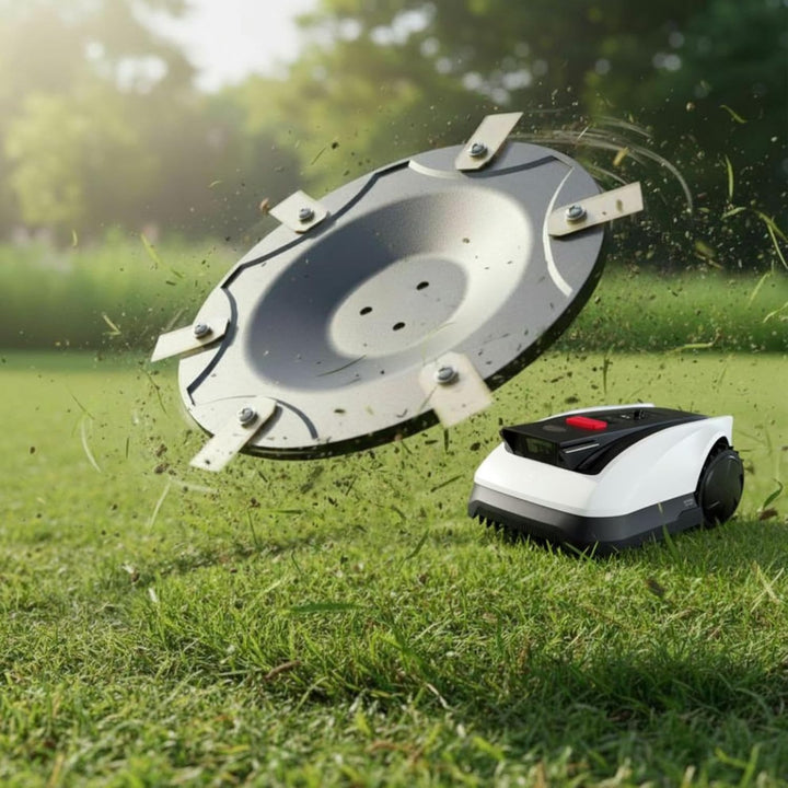 6er Messerscheibe kompatibel mit ECOVACS Goat O500, O800, O1200, G1-800, G1-2000, G1 - Premium Mähte