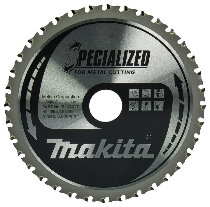 Makita Specialized Saegeblatt, 185 x 30 mm, 36Z, B-33417