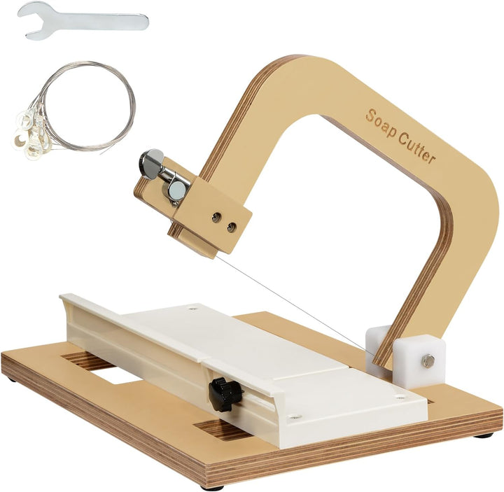 Holzseifenschneider, Drahtseifenschneider Einstellbares Edelstahl-Schneidwerkzeug für handgefertigte