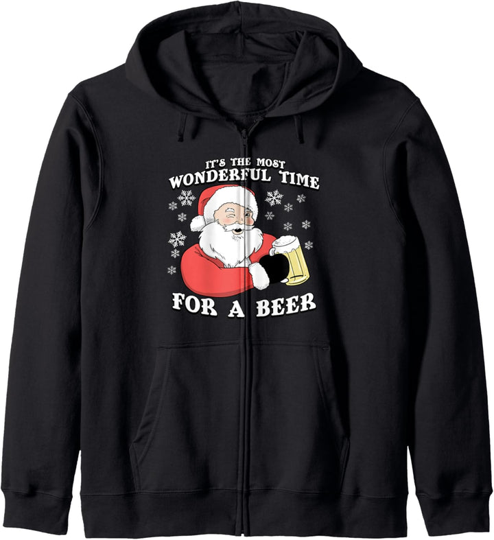 It's the Most Wonderful Time for a Beer | Christmas Kapuzenjacke