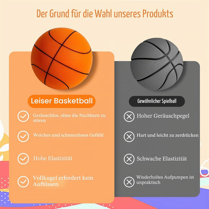 badaren Silent Basketball, Lautloser Basketball, Leiser Basketball, Silence Basketball, Silent Baske