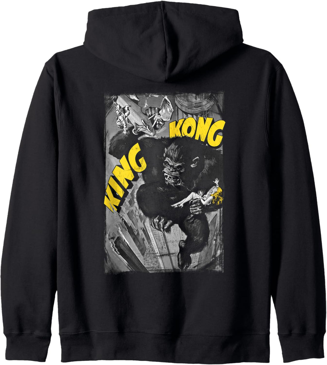 King Kong Crushing Poster Kapuzenjacke