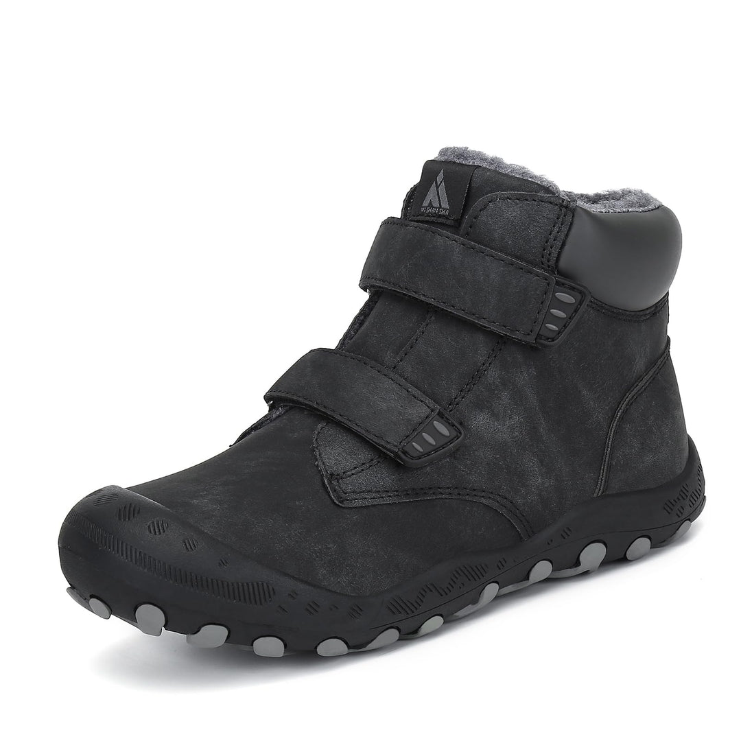 Mishansha Kinder Winterschuhe Mädchen Winterstiefel Warm Schneestiefel Gefüttert Boots Wasserdicht 2