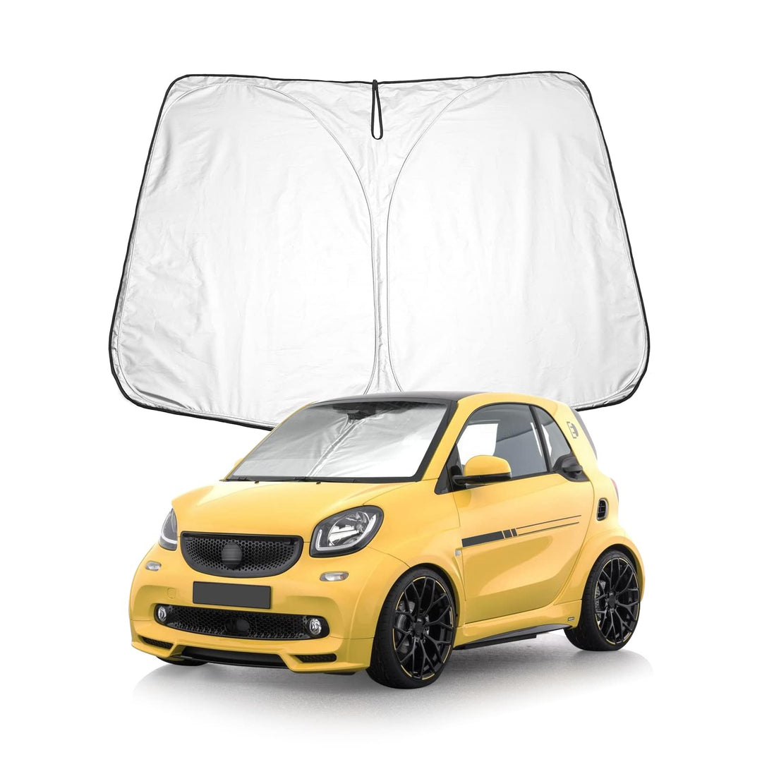 BIXUAN C453 Sonnenschutz kompatibel mit Mercedes Benz Smart Fortwo C453 2014-2019 EQ Forfour W453 20