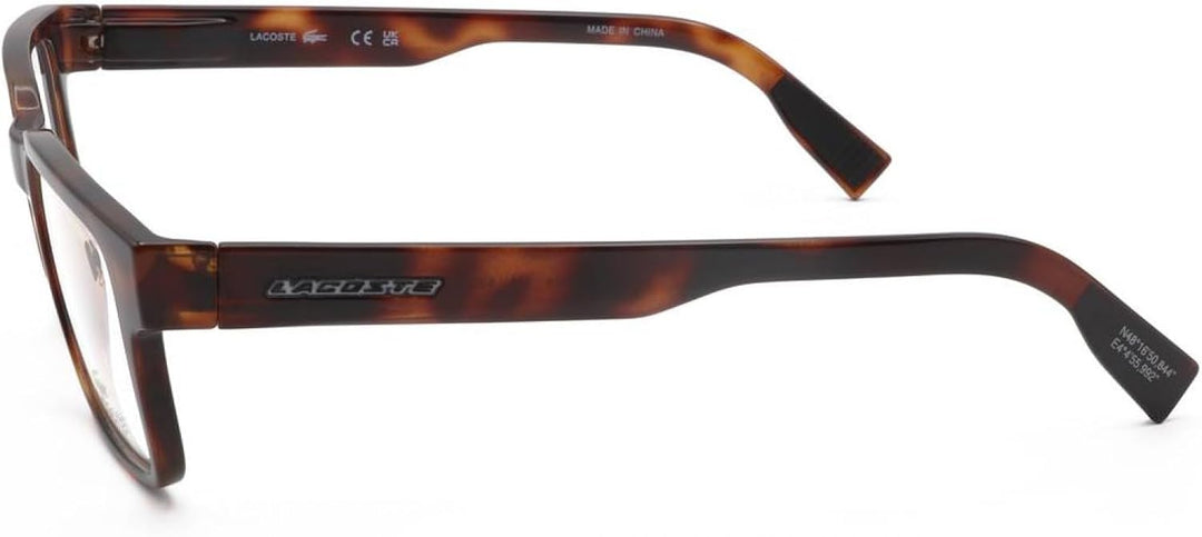 Lacoste Unisex L2928 Sunglasses, 214 Havana, 53