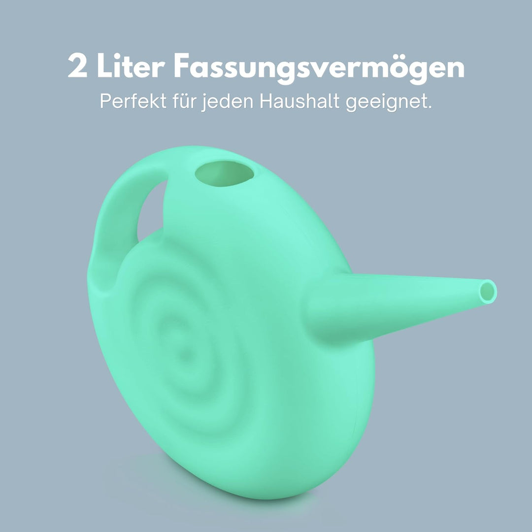 Giesskanne No.1, türkis, Kunststoff, 2 Liter, Türkis