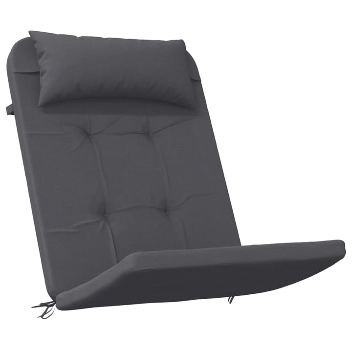 vidaXL Adirondack Auflage 2 STK., Sitzauflage für Gartenmöbel, Wasserabweisendes Sitzkissen, Stuhlki