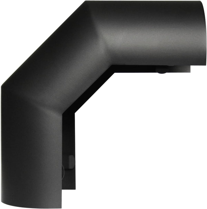 raik SH095-150-sw Raik Rauchrohrbogen/Ofenrohr 150mm - Thermoschild 90° schwarz