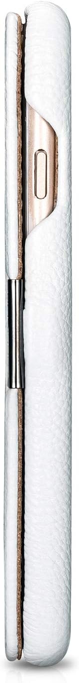 ICARER Tasche passend für Apple iPhone 6S und iPhone 6 (4,7 Zoll), Case Aussenseite aus Echt-Leder,