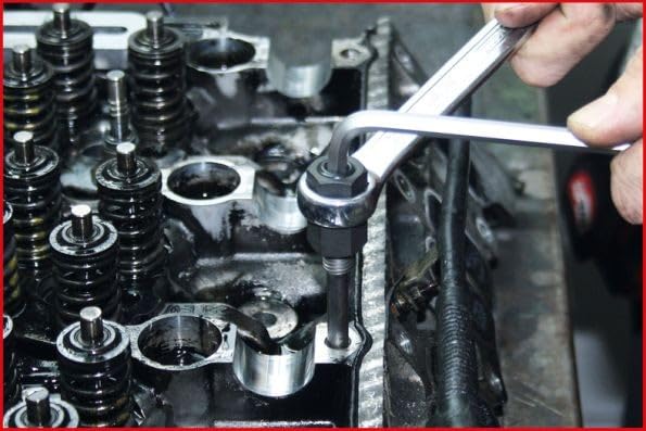 KS Tools 6700255 Stehbolzen Aus und Eindrehwerkzeug Satz, 12-tlg