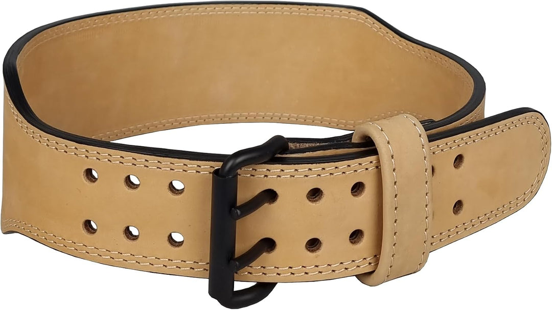 Premium Gewichthebergürtel aus Leder 8mm - Bodybuild Gürtel, Krafttraining, Crossfit, Leder Gewichth