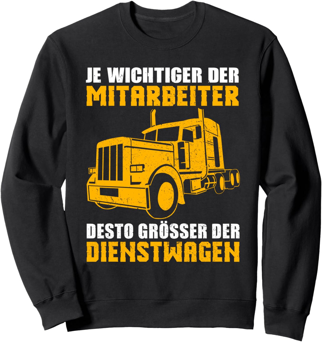Lustige LKW-Fahrer Dienstwagen Fernfahrer Sweatshirt