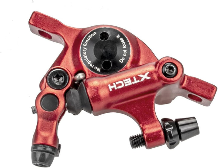 MotuTech Xtech Hydraulische Bremse für Xiaomi M365 Pro/Pro 2 Elektroroller Rot-Freinenrot + Scheibe