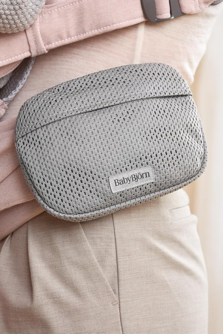 BabyBjörn Taschenbeutel für Babytrage, Netzstoff, Grau Taschenbeutel für Babytrage Grau, Taschenbeut