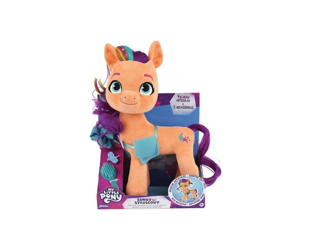 My Little Pony Plüschtier Sunny, 30 cm, mit 3 Zubehörteilen