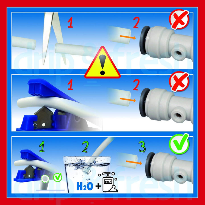 Drip & Fresh Verneblungssystem tropffrei, 1 x 1 x 1 cm, c5115 a 3 Anti-Tropf-Set, 3 Anti-Tropf-Set
