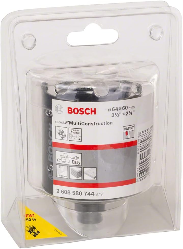 Bosch Pro Lochsäge Speed for Multi Construction (Ø 64 mm), 64 mm