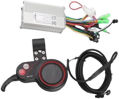 Tbest E-Bike-Geschwindigkeitsregler, bürstenloser Motorregler Bürstenloser Regler LCD-Display Bedien