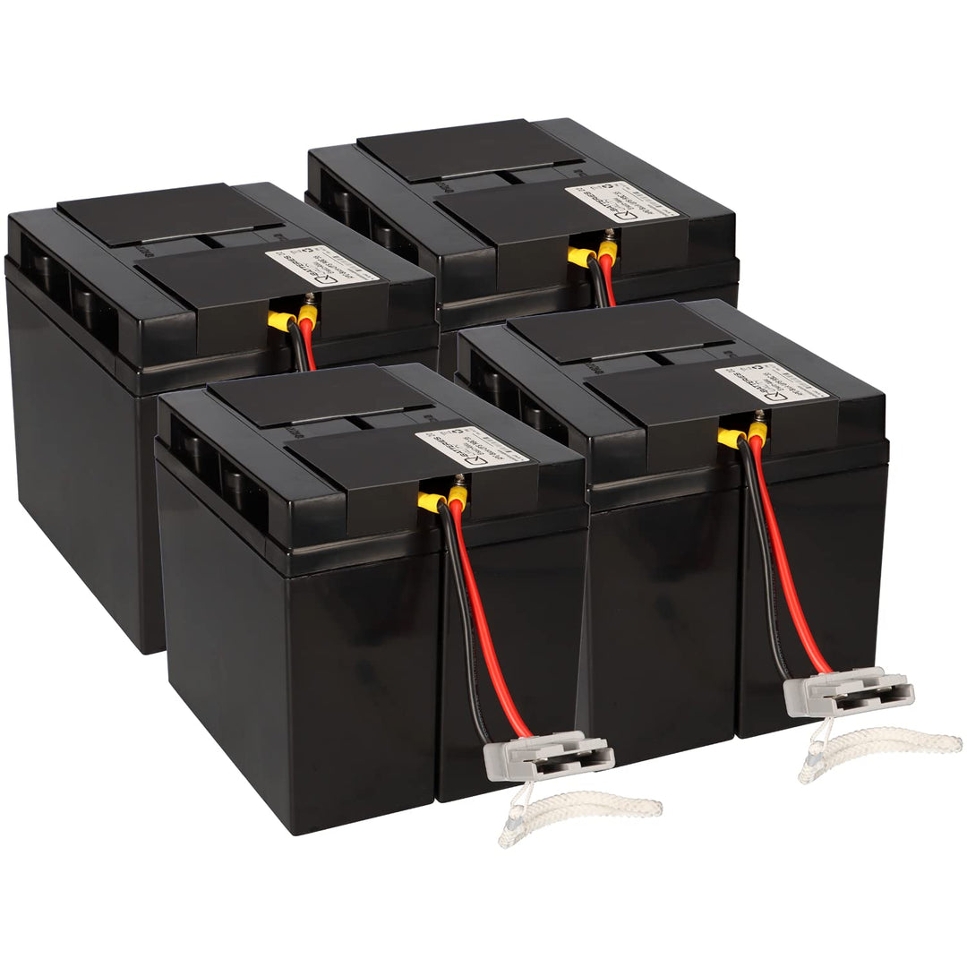 Ersatz-Akku für Smart-UPS 5000VA - SUA5000RMI5U Plug & Play 2X RBC55 Satz AKKUman Set