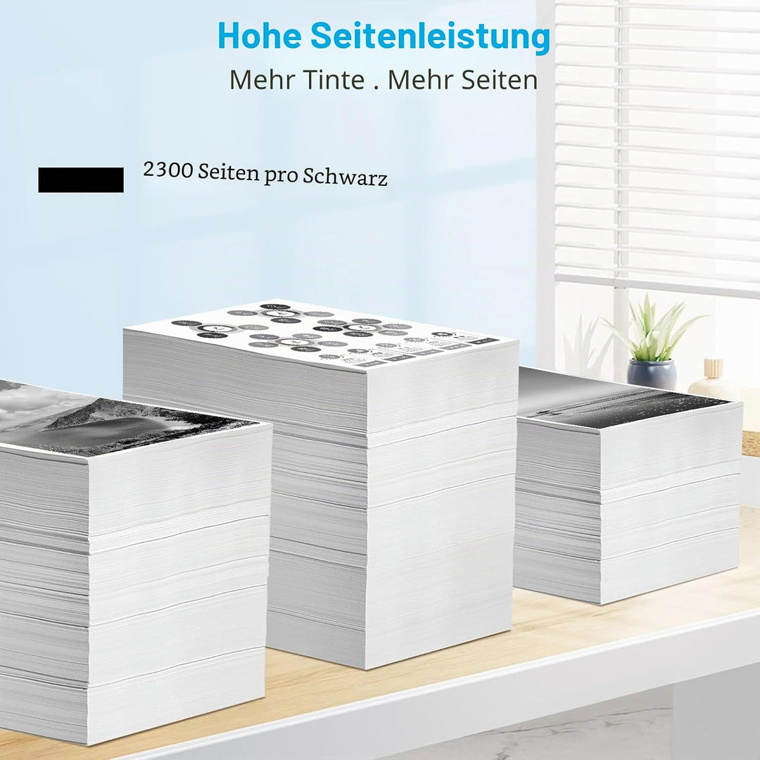 Clywenss 410A Schwarz Toner Kompatibel mit HP CF410A CF410X 410X Tonerkartuschen für Color Laserjet