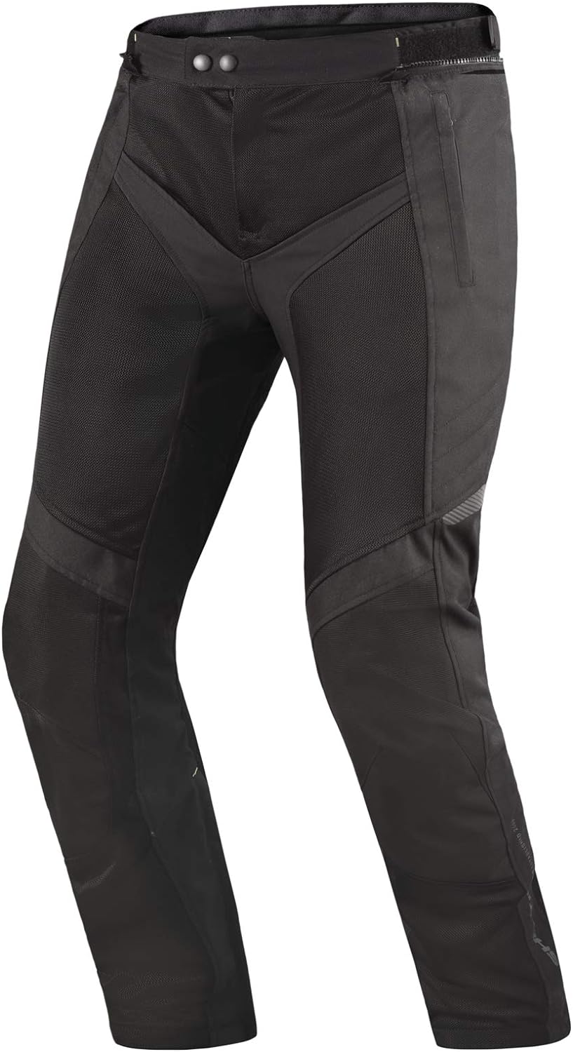 SHIMA JET Motorradhose Herren - Sommer Verstärkte Motorcycle Tourenhose Männer aus Mesh Textil mit W