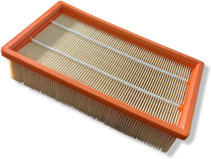 2 x Flachfaltenfilter Filter für original Kärcher NT 25/1 Ap, NT 35/1 Ap, NT 35/1, NT 45/1, NT 55/1,