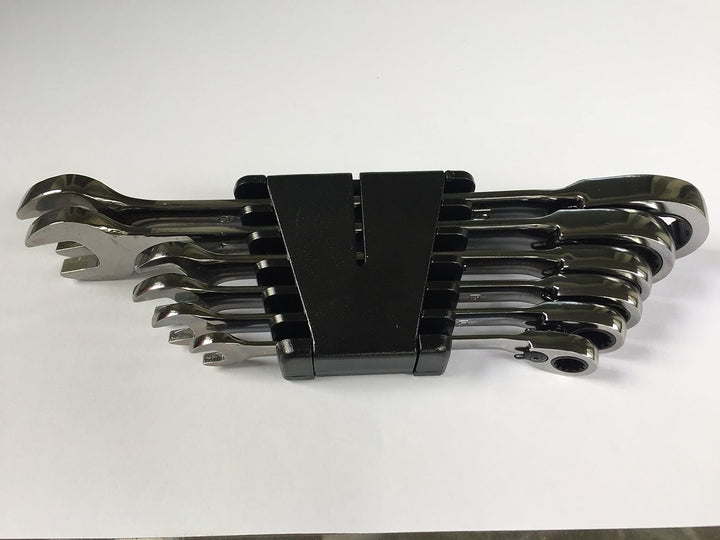 Zebra Würth Ratschen Ringmaulschlüssel Satz Multi umschaltbar 6 Teile