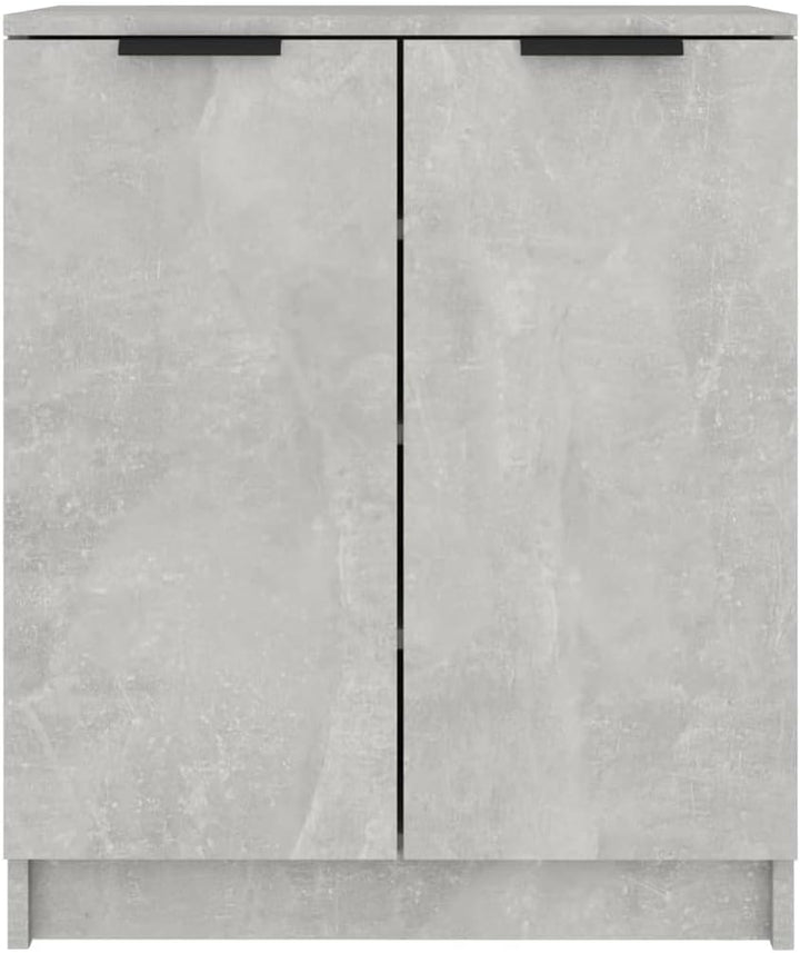 Schuhschrank Betongrau 59x35x70 cm Holzwerkstoff, Schuhe Organizer, Schuhe Aufbewahrung, Schuhregal