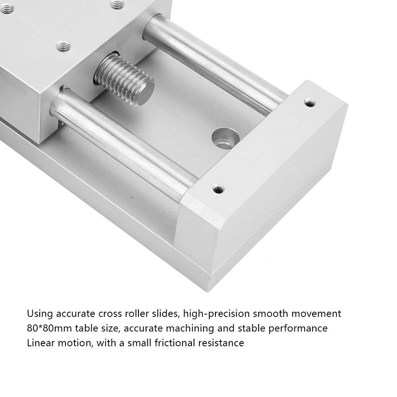 Manueller Linearschlitten，Aluminiumlegierung hoher Genauigkeit Linearschienenbühnenkreuz Linearschie