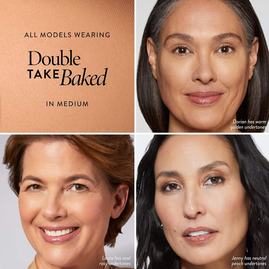 LAURA GELLER NEW YORK Baked Double Take Puder Makeup, Medium, Langanhaltende Make Up Puder Foundatio