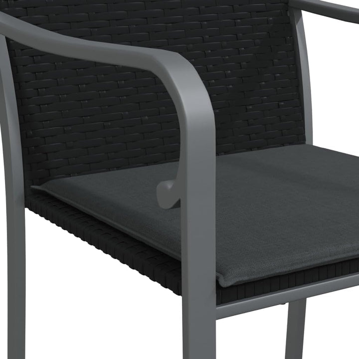 Festnight Poly Rattan Sitzgruppe Gartenmöbel Set Garten Essgruppe 6 Personen Gartenmöbel Set mit 6 G