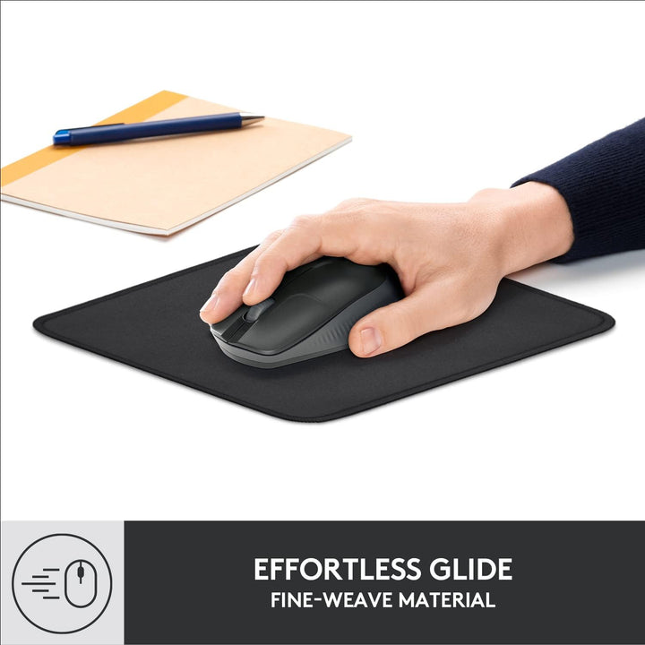 Logitech Mouse Pad - Studio Series, Computer-Mauspad mit Anti-Rutsch-Gummiboden, Leichtes Gleiten, S